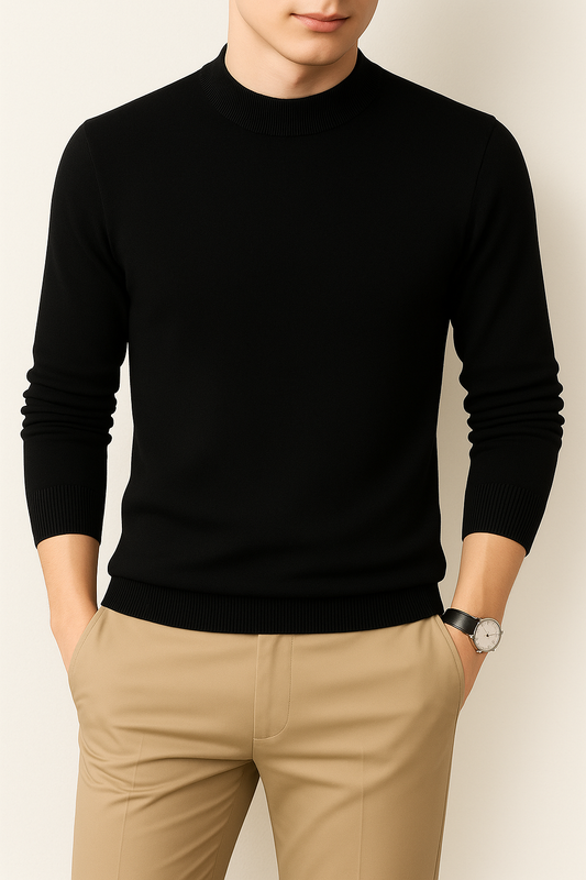 Half Turtleneck Sweater