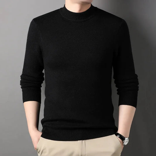 Men's Half Turtleneck Cashmere Sweater